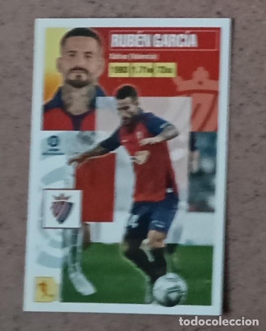 Figurine di Calcio: Cromo 13 RUB&Eacute;N GARC&Iacute;A. CA OSASUNA. Colecci&oacute;n Oficial La LIGA F&uacute;tbol 2020-21 PANINI Nuevo