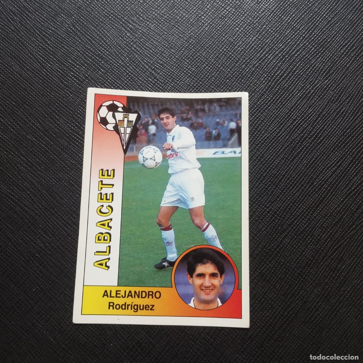 Figurine di Calcio: 4 ALEJANDRO ALBACETE PANINI 1994 1995 CROMO FUTBOL LIGA 94 95 - SIN PEGAR - A59 PG253