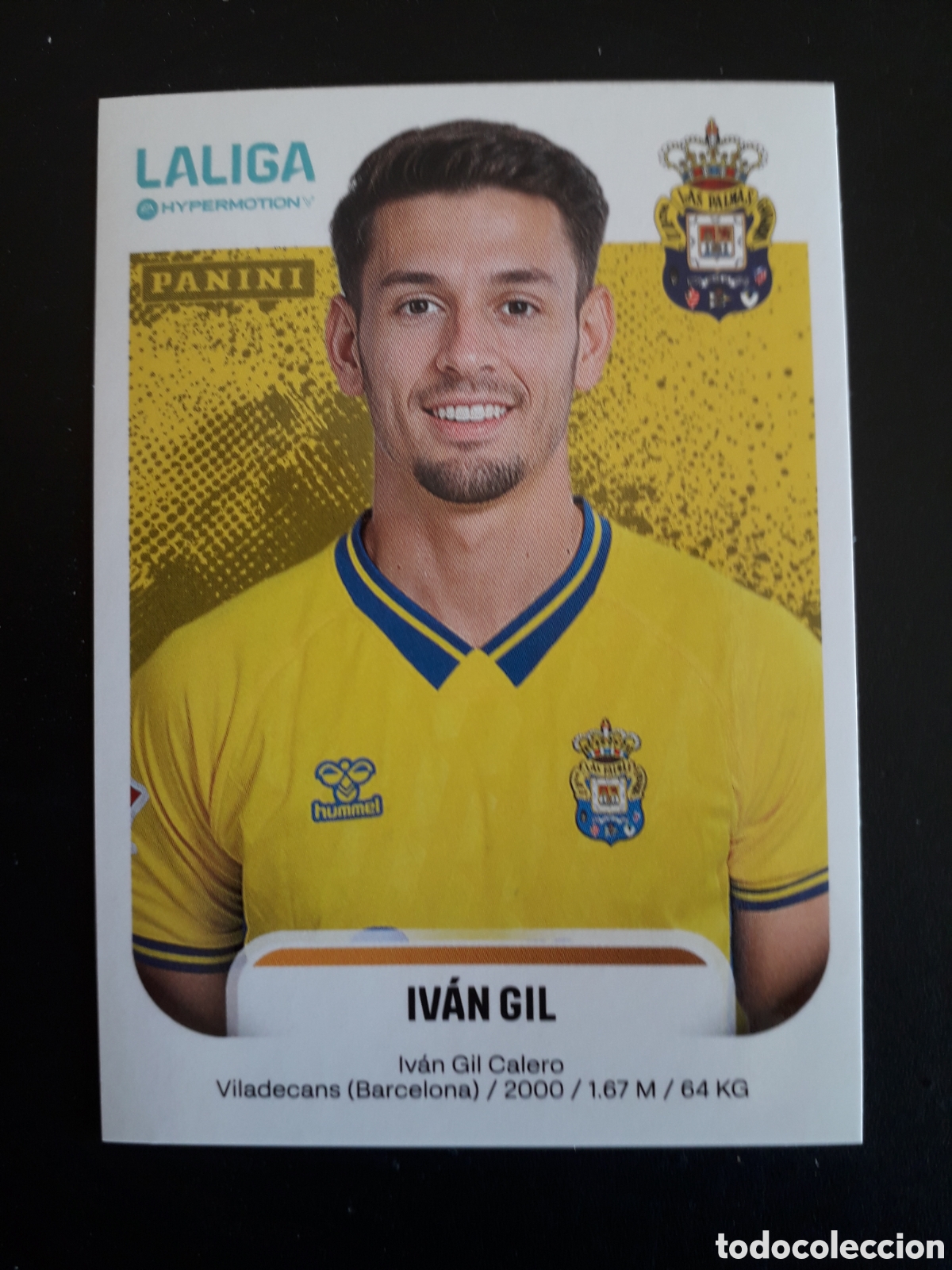 Cromos de Futebol: IV&Aacute;N GIL LAS PALMAS N&deg; 260 B LALIGA HYPERMOTION 25 26 2025 2026 PANINI SIN PEGAR PEDIDO M&Iacute;NIMO 3&euro;