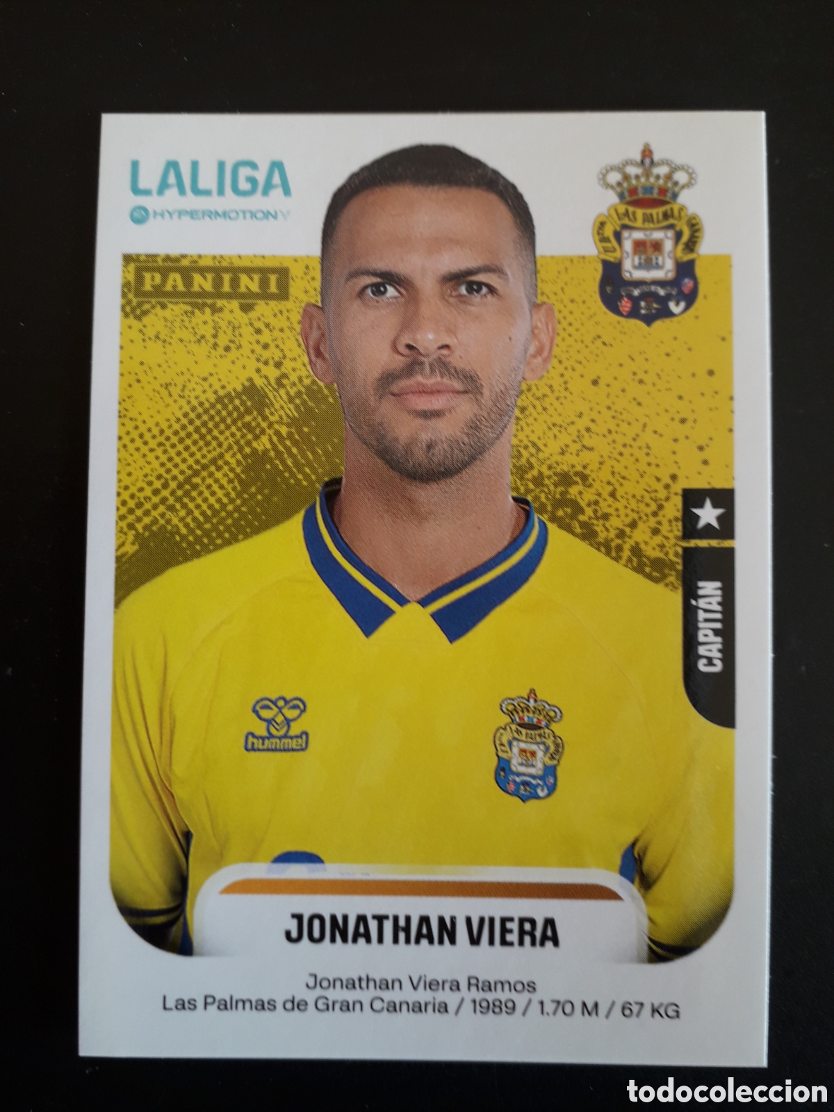 Cromos de Futebol: JONATHAN VIERA LAS PALMAS N&deg; 261 LALIGA HYPERMOTION 25 26 2025 2026 PANINI SIN PEGAR PEDIDO M&Iacute;NIM 3&euro;
