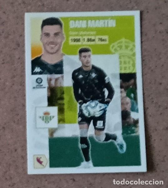 Figurine di Calcio: Cromo 13 DANI MART&Iacute;N. REAL BETIS. Colecci&oacute;n Oficial La LIGA F&uacute;tbol 2020-21 PANINI Nuevo