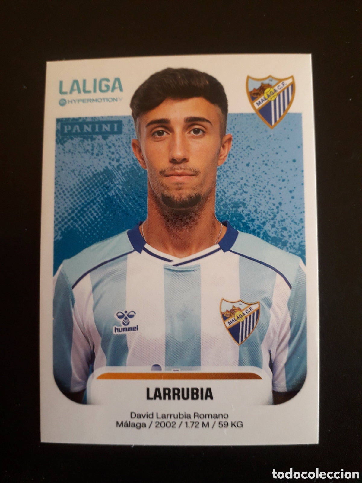 Cromos de Futebol: LARRUBIA M&Aacute;LAGA N&deg; 301 LALIGA HYPERMOTION 25 26 2025 2026 PANINI SIN PEGAR PEDIDO M&Iacute;NIMO 3&euro;