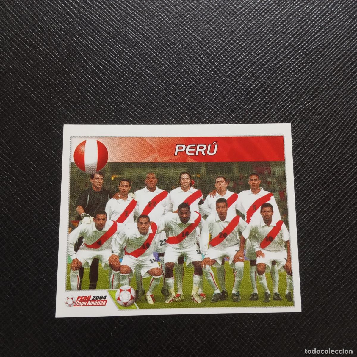 Figurine di Calcio: 25 PERU ALINEACION NAVARRETE COPA AMERICA PERU 2004 CROMO FUTBOL 04 - SIN PEGAR -