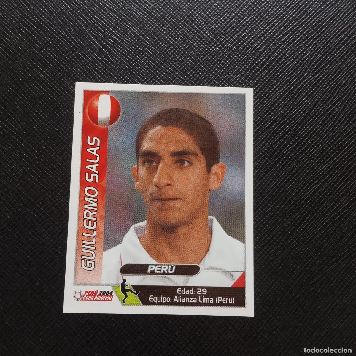 Fu&szlig;ball-Sticker: 32 GUILLERMO SALAS PERU NAVARRETE COPA AMERICA PERU 2004 CROMO FUTBOL 04 - SIN PEGAR -