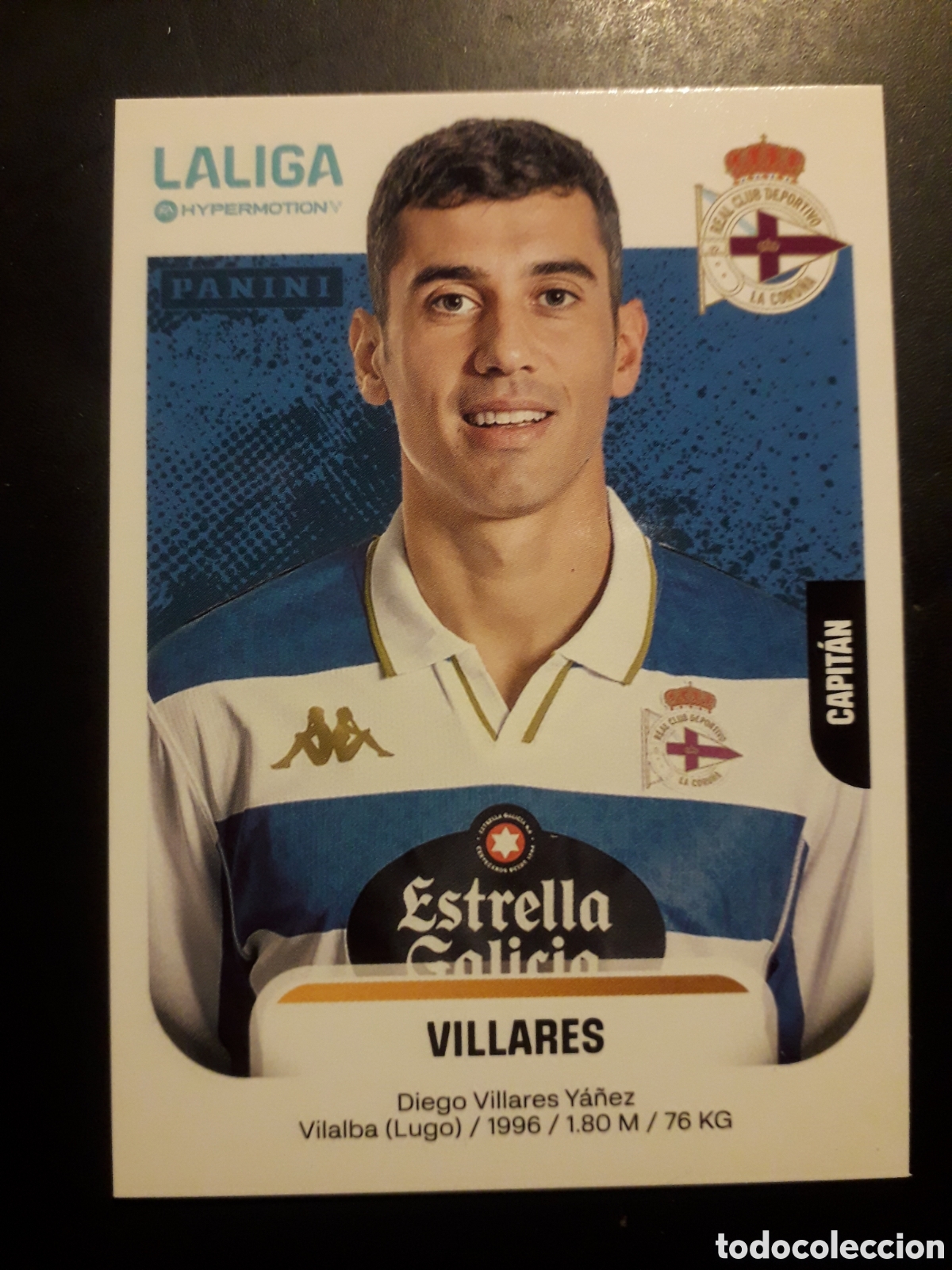 Cromos de Futebol: VILLARES DEPORTIVO CORU&Ntilde;A N&deg; 184 LALIGA HYPERMOTION 25 26 2025 2026 PANINI SIN PEG PEDIDO M&Iacute;NIMO 3&euro;