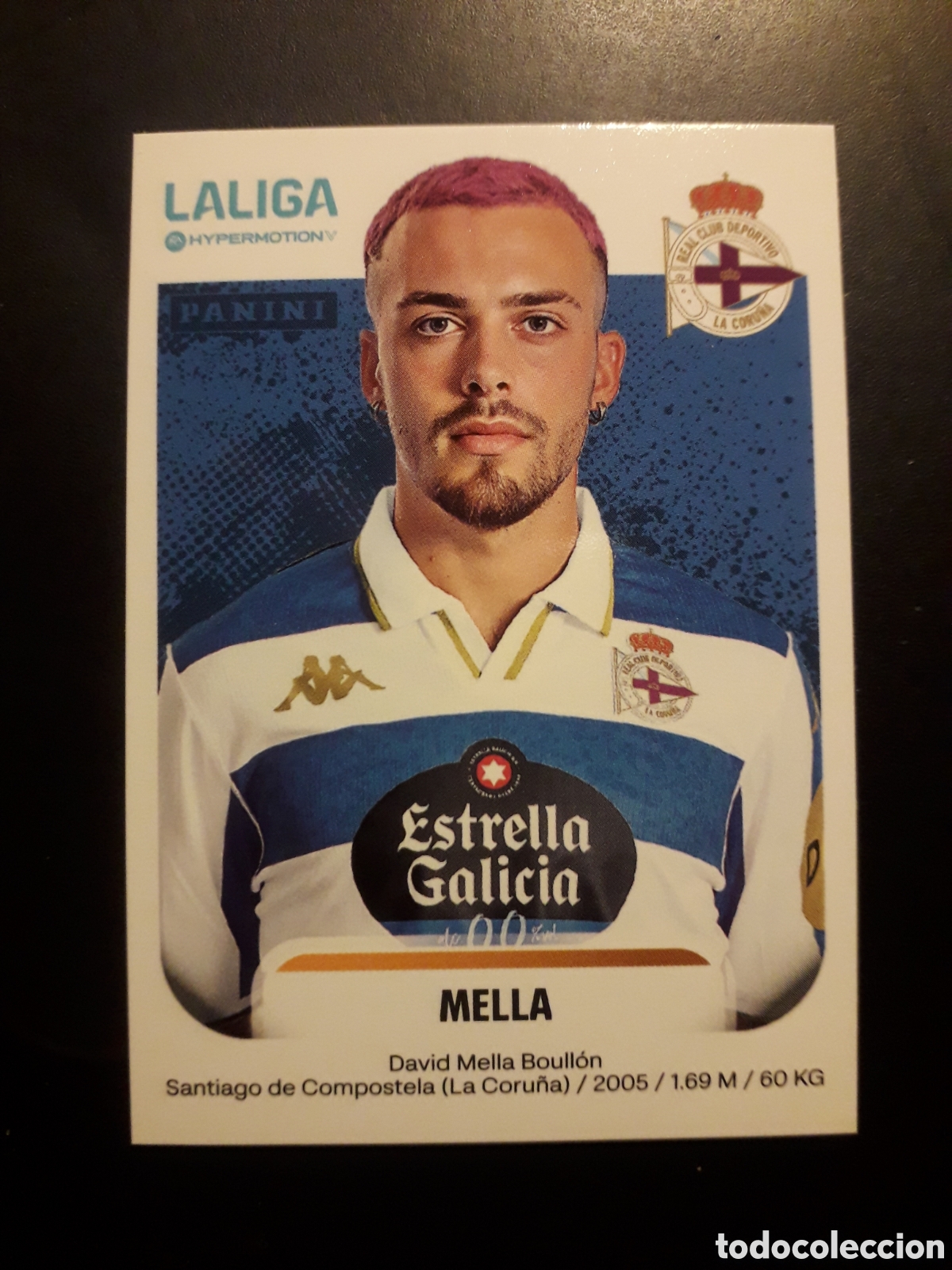 Cromos de Futebol: MELLA DEPORTIVO CORU&Ntilde;A N&deg; 187 LALIGA HYPERMOTION 25 26 2025 2026 PANINI SIN PEGAR PEDIDO M&Iacute;NIMO 3&euro;.