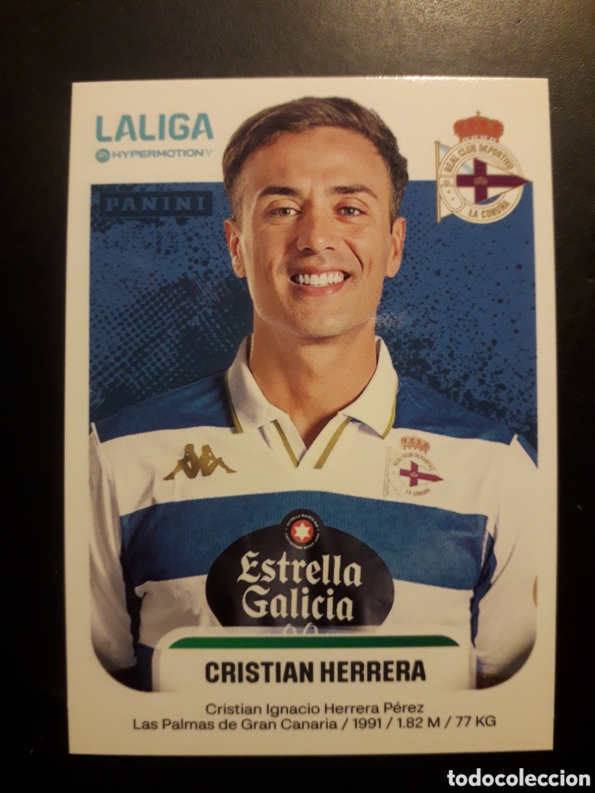 Cromos de Futebol: CRISTIAN HERRERA DEPORTIVO CORU&Ntilde;A N&deg; 189 A LALIGA HYPERMOTION 25 26 2025 2026 PANINI PEDIDO M&Iacute;NIM 3&euro;