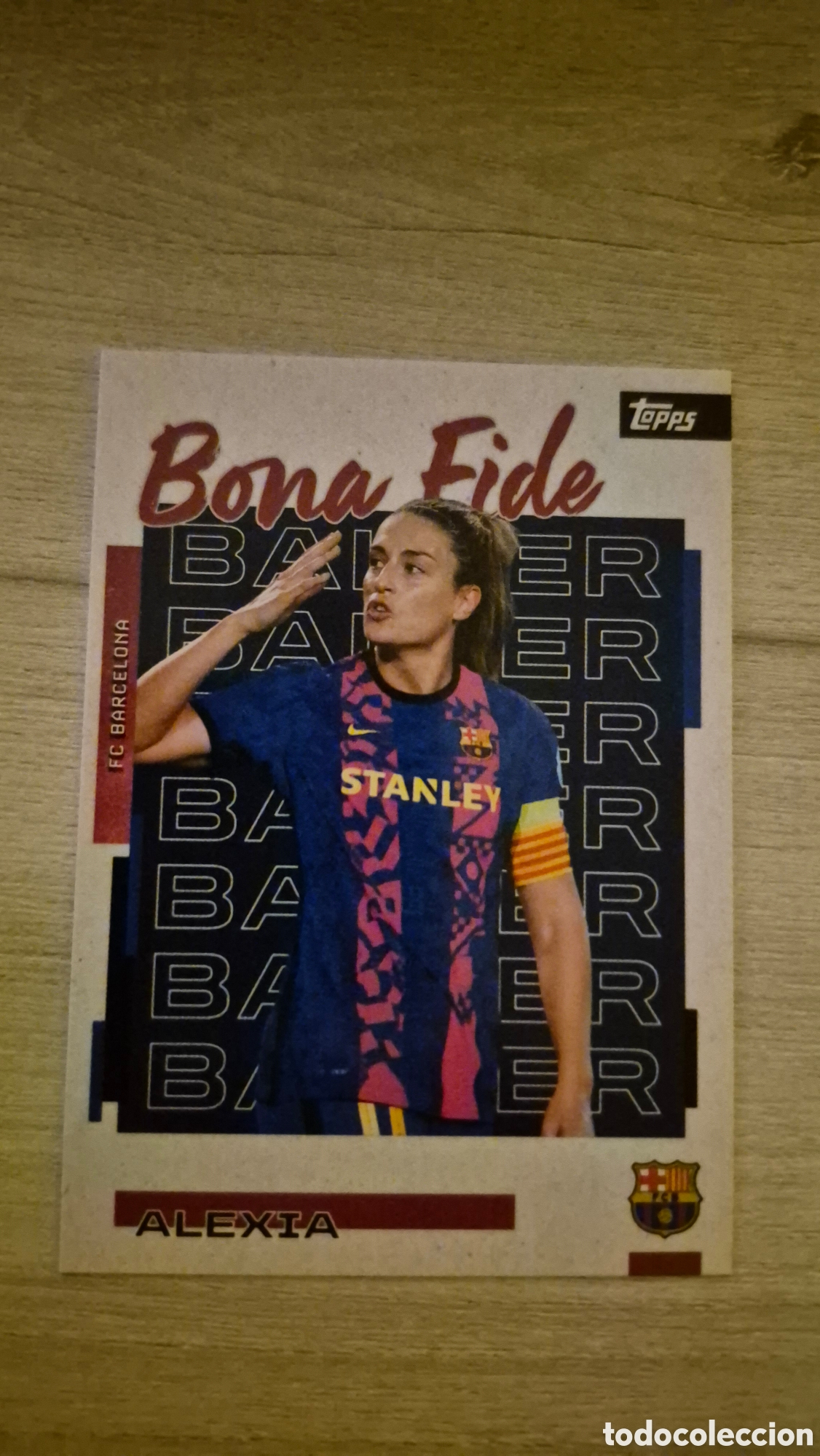 Cromos de f&uacute;tbol: Alexia Bona Fide Team Set FC Barcelona 2025/26