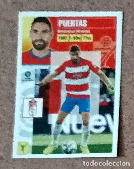 Fu&szlig;ball-Sticker: Cromo 15 PUERTAS. GRANADA CF. Colecci&oacute;n Oficial La LIGA F&uacute;tbol 2020-21 PANINI Nuevo