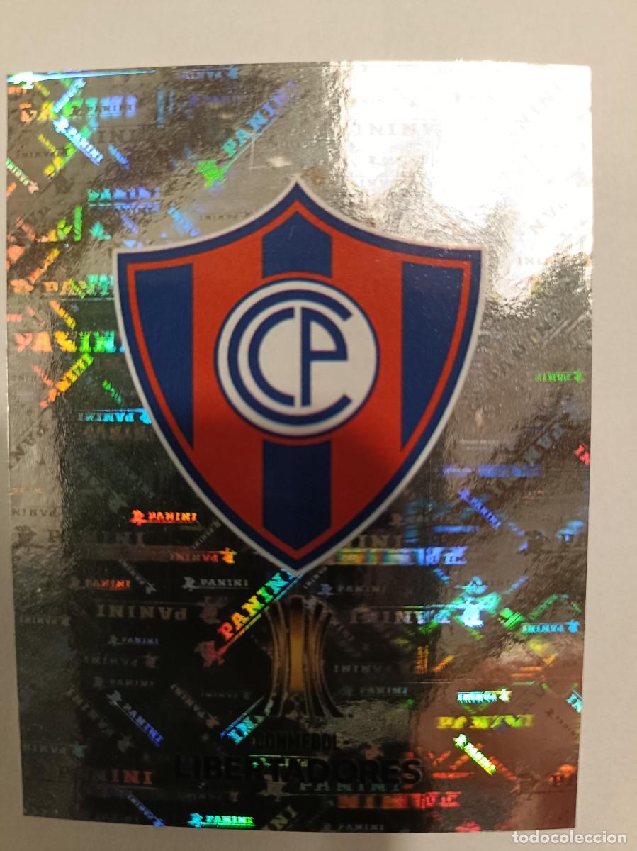 Cromos de Futebol: #171 ESCUDO CERRO PORTE&Ntilde;O PANINI CONMEBOL LIBERTADORES 2023