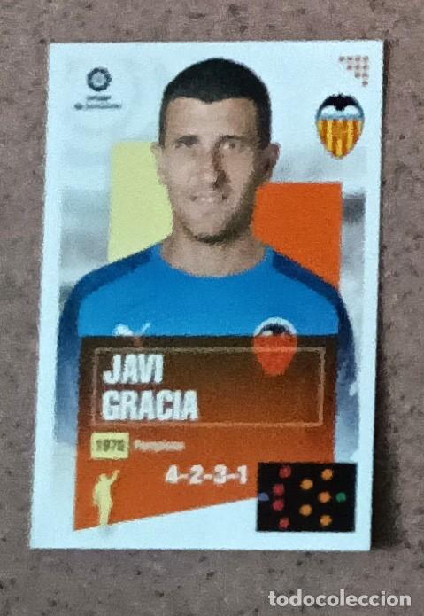 Figurine di Calcio: Cromo 1 JAVI GRACIA. VALENCIA CF. Colecci&oacute;n Oficial La LIGA F&uacute;tbol 2020-21 PANINI Nuevo