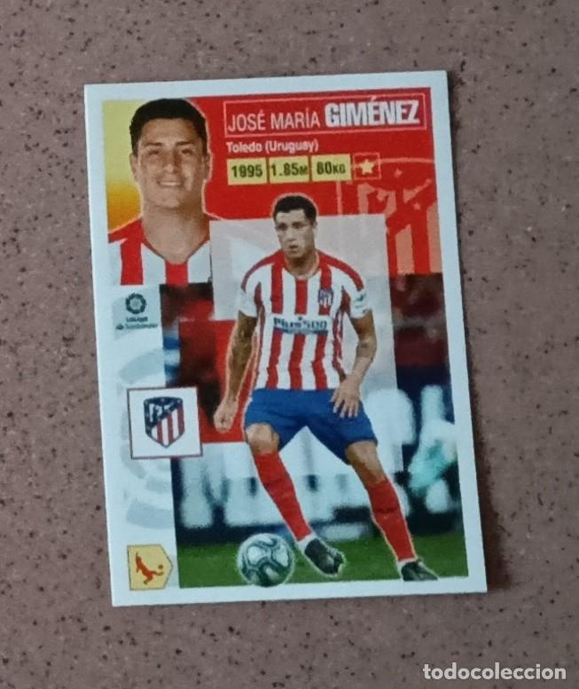 Figurine di Calcio: Cromo 7 GIM&Eacute;NEZ. ATL&Eacute;TICO DE MADRID. Colec. Oficial La LIGA F&uacute;tbol 2020-21 PANINI Nuevo