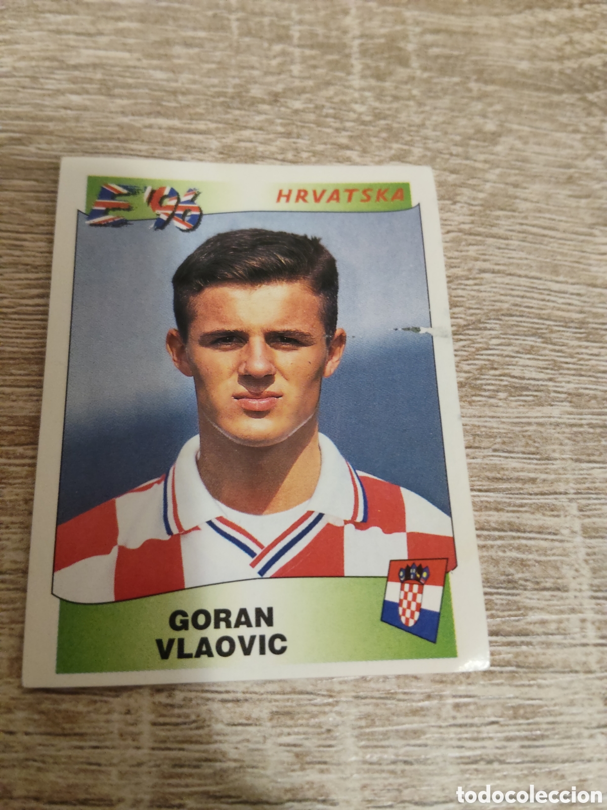 Cartes &agrave; collectionner de Football: Panini euro 96 353 Goran Vlaovic
