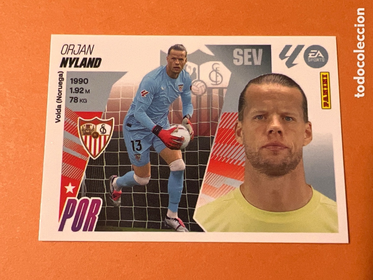 Figurine di Calcio: C2842. CROMO PANINI LIGA ESTE 2025-26 (25 - 26) - N&ordm; 3 - NYLAND - SEVILLA