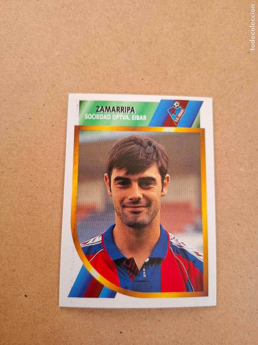 Cromos de F&uacute;tbol: ESTE 94 95 1994 1995 2&ordf; DIVISI&Oacute;N - ZAMARRIPA - SD. EIBAR ( NUNCA PEGADO )