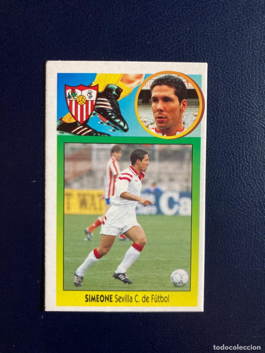 Cromos de F&uacute;tbol: SIMEONE SEVILLA C. F. LIGA ESTE 1993 1994 93 94 SIN PEGAR