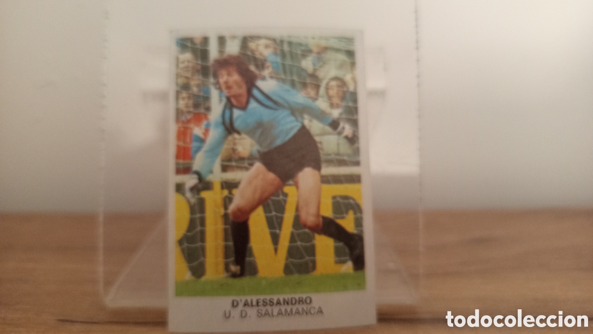 Cromos de F&uacute;tbol: ❇️ CROMO STICKER ⚽ D'ALESSANDRO SALAMANCA 83 84 1983 1984 F&Uacute;TBOL 84 CROMOS CANO SIN PEGAR ❇️
