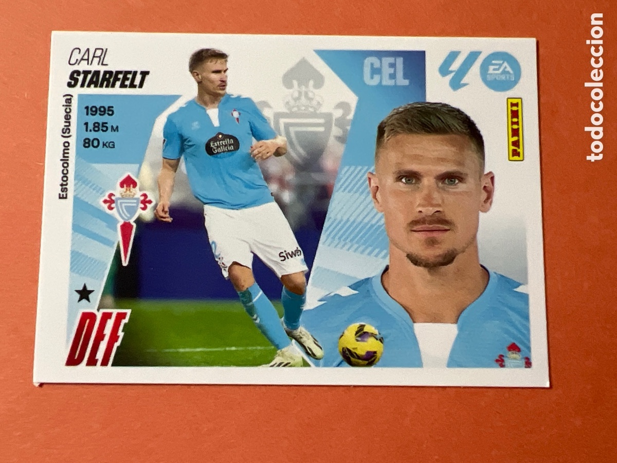Fu&szlig;ball-Sticker: C3112. CROMO PANINI LIGA ESTE 2025-26 (25 - 26) - N&ordm; 8 - STARFELT - CELTA