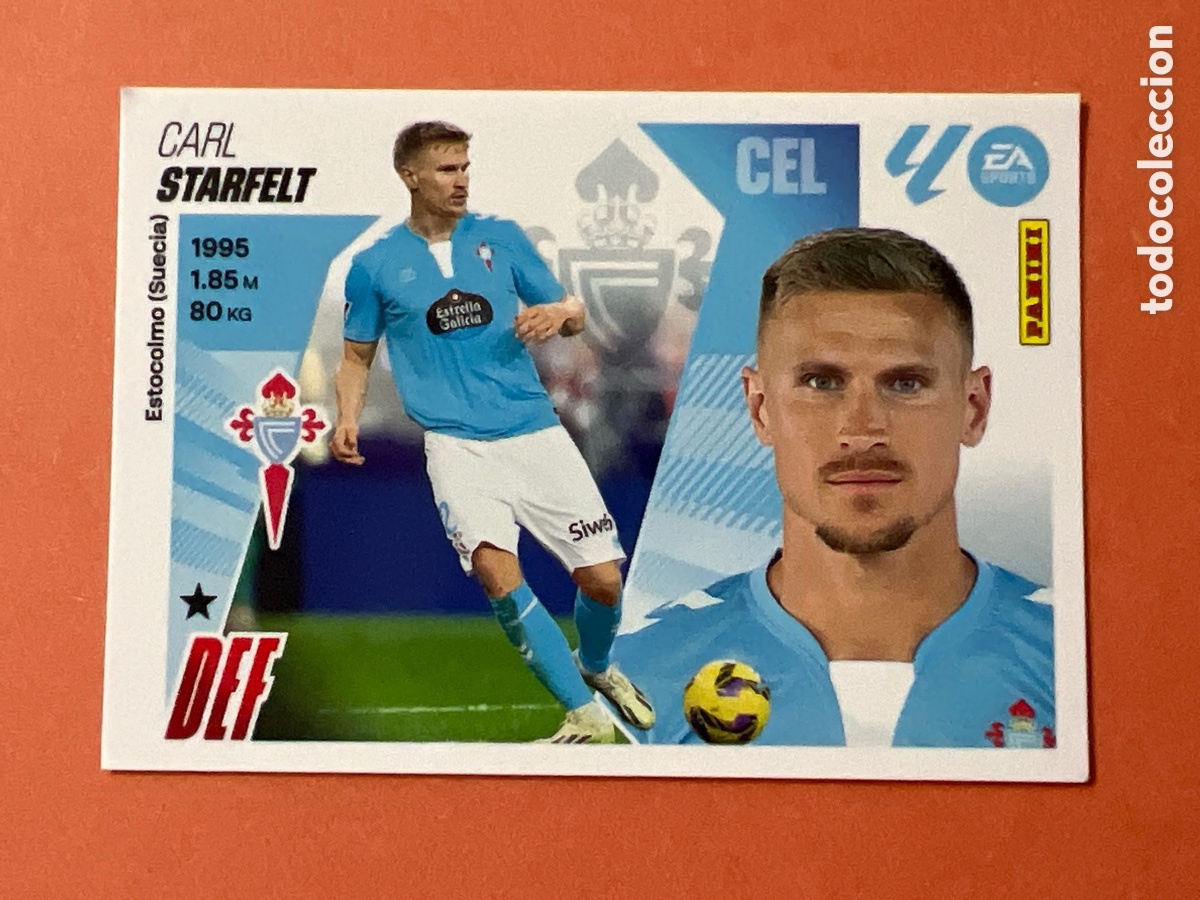 Fu&szlig;ball-Sticker: C3116. CROMO PANINI LIGA ESTE 2025-26 (25 - 26) - N&ordm; 8 - STARFELT - CELTA