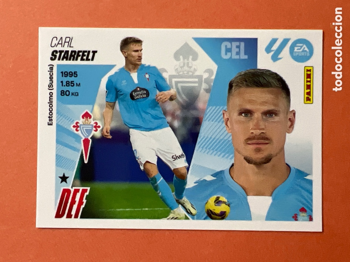Figurine di Calcio: C3120. CROMO PANINI LIGA ESTE 2025-26 (25 - 26) - N&ordm; 8 - STARFELT - CELTA