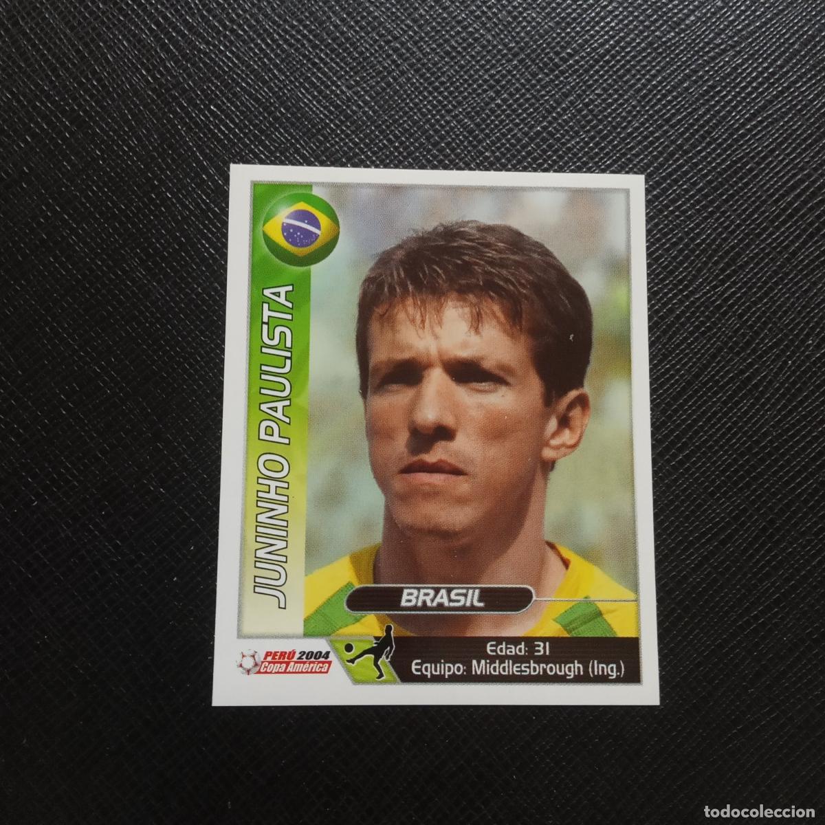 Cromos de Futebol: 190 JUNINHO PAULISTA BRASIL NAVARRETE COPA AMERICA PERU 2004 CROMO FUTBOL 04 - SIN PEGAR -