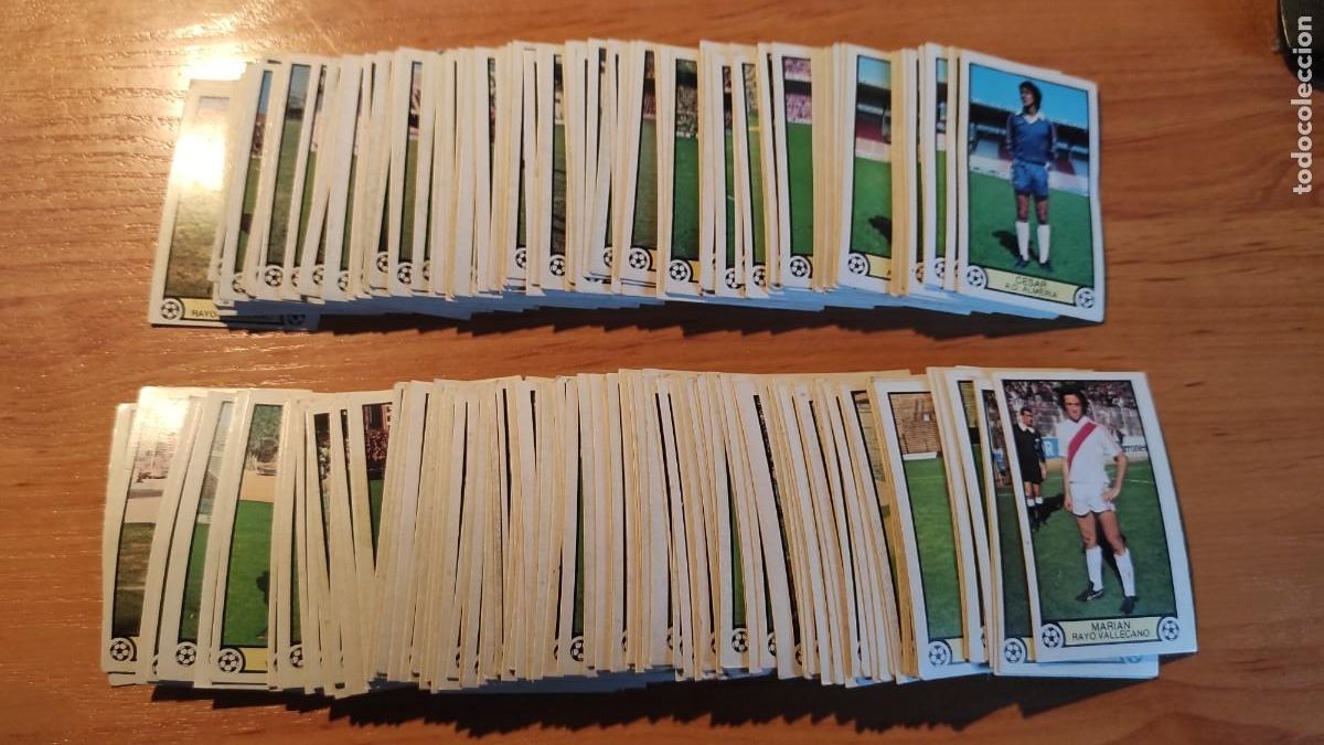 Cromos de f&uacute;tbol: Lote de unos 215 cromos diferentes, Liga 79 80 editorial este
