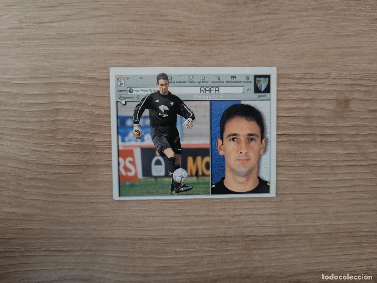 Fu&szlig;ball-Sticker: CROMO DE F&Uacute;TBOL LIGA ESTE RAFA MALAGA SIN PEGAR NUNCA PEGADO 01 02 2001 2002