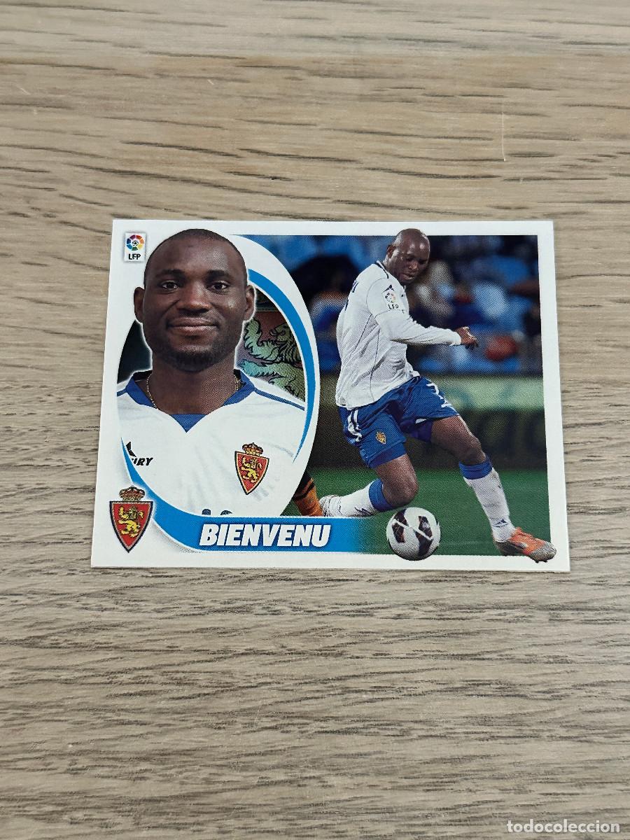 Cromos de f&uacute;tbol: BIENVENU ZARAGOZA MERCADO DE INVIERNO 39 LIGA ESTE 2012 2013 PANINI 12 13 SIN PEGAR