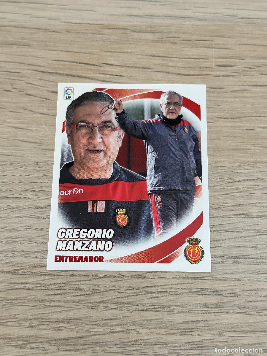 Cromos de f&uacute;tbol: GREGORIO MANZANO MALLORCA MERCADO DE INVIERNO LIGA ESTE 2012 2013 PANINI 12 13 SIN PEGAR