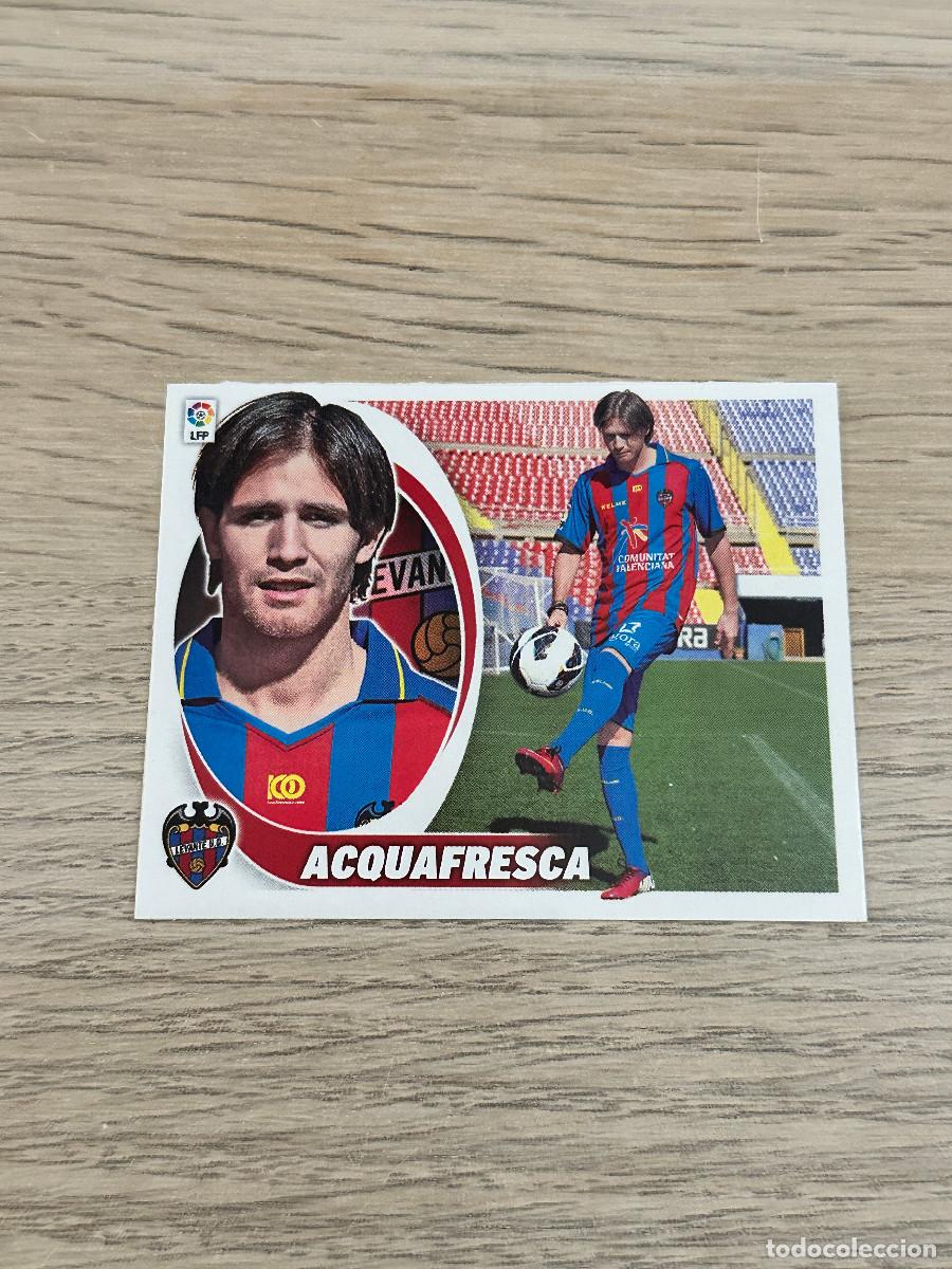 Cromos de Futebol: ACQUAFRESCA LEVANTE MERCADO DE INVIERNO 21 LIGA ESTE 2012 2013 PANINI 12 13 SIN PEGAR
