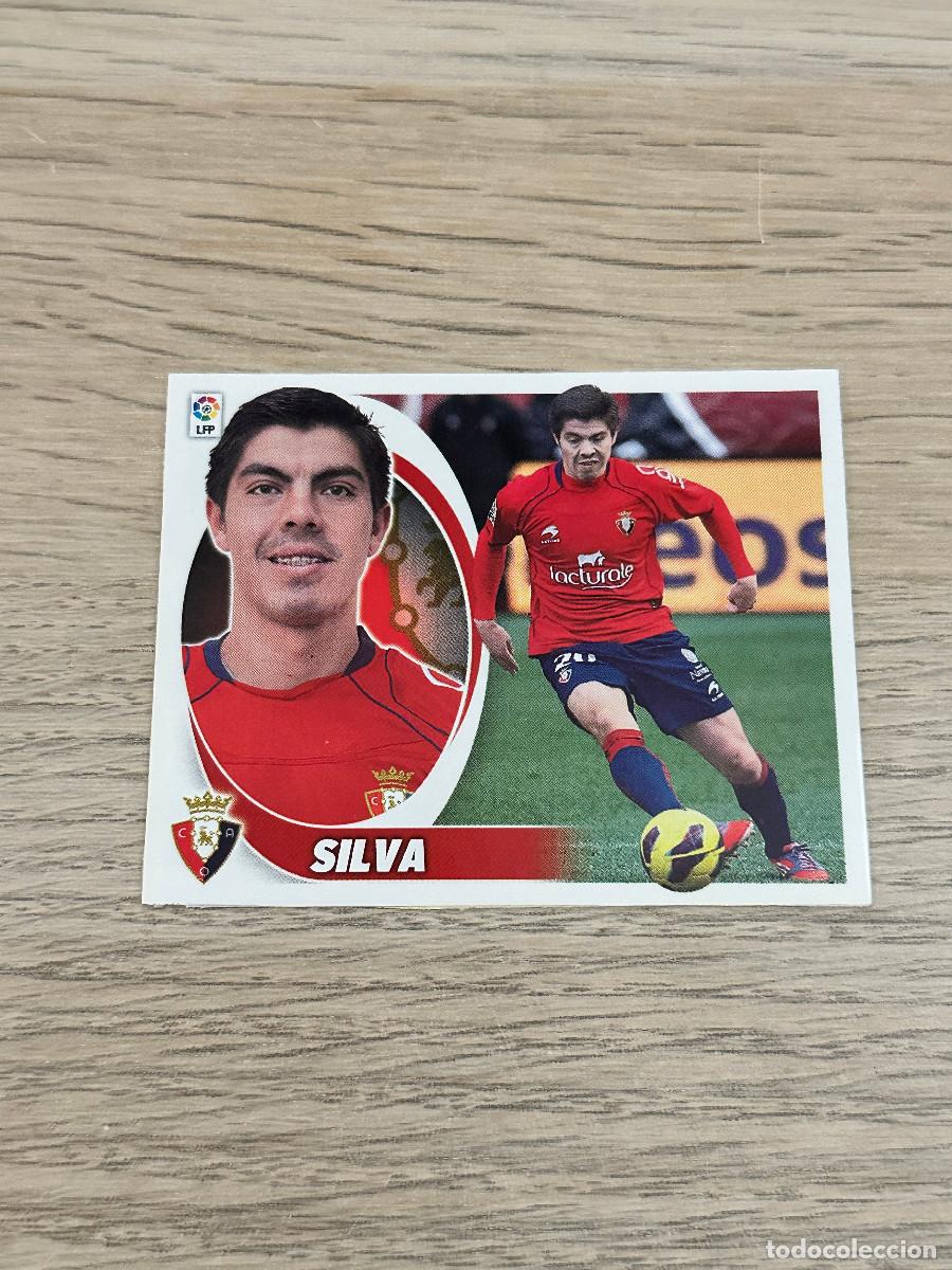 Cromos de Futebol: SILVA OSASUNA MERCADO DE INVIERNO 30 LIGA ESTE 2012 2013 PANINI 12 13 SIN PEGAR