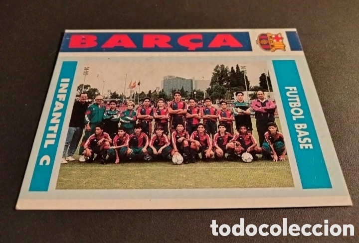 Cromos de Futebol: XAVI ROOKIE# 26 F. C. BARCELONA FUTBOL BASE INFANTIL C 1992/93 TRADING CARDS .