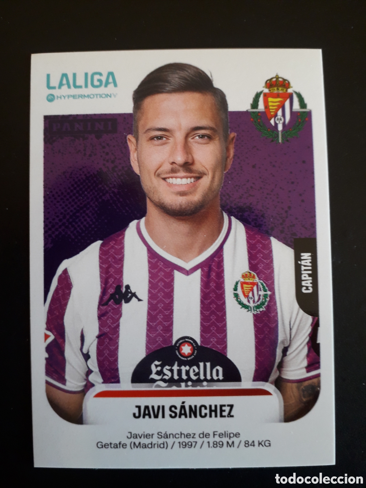Figurine di Calcio: JAVI S&Aacute;NCHEZ VALLADOLID N&deg; 388 A LALIGA HYPERMOTION 25 26 2025 2026 PANINI SIN PEGAR PEDIDO M&Iacute;NIM 3&euro;