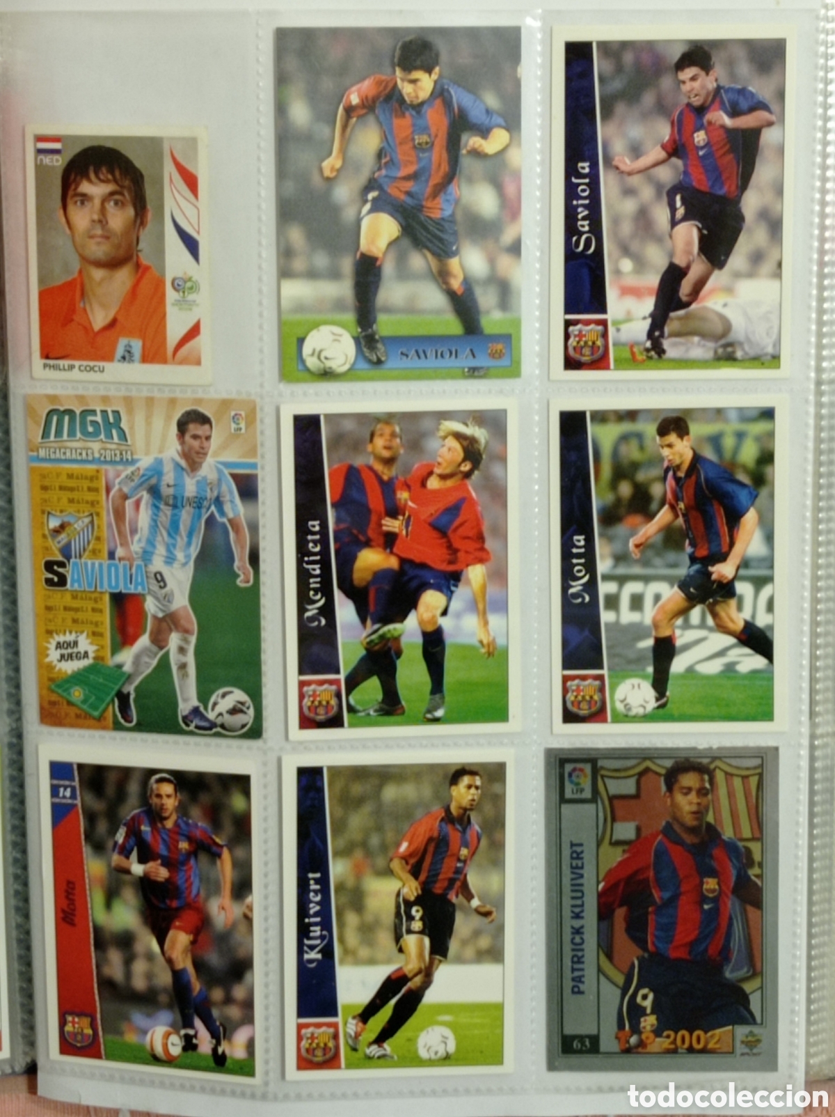 Football Stickers: F C.BARCELONA, 9 CROMOS
