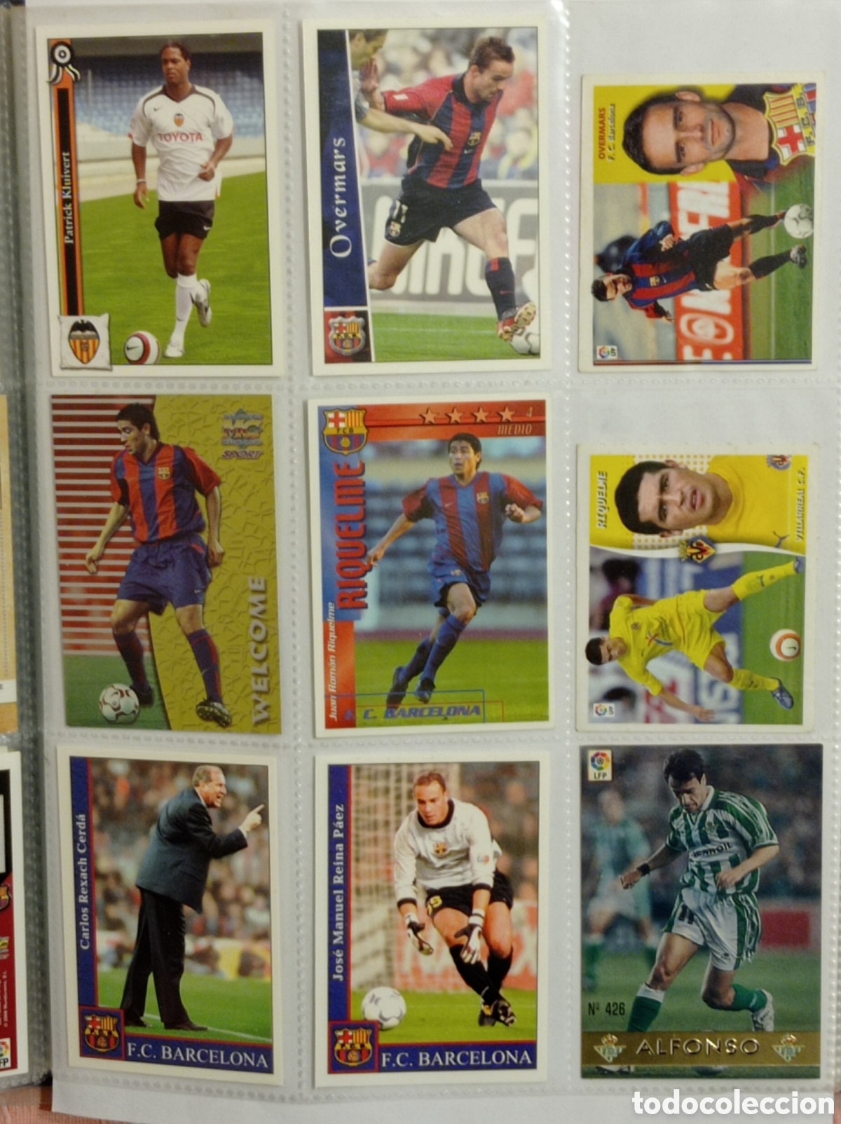 Football Stickers: F.C.BARCELONA, 9 CROMOS