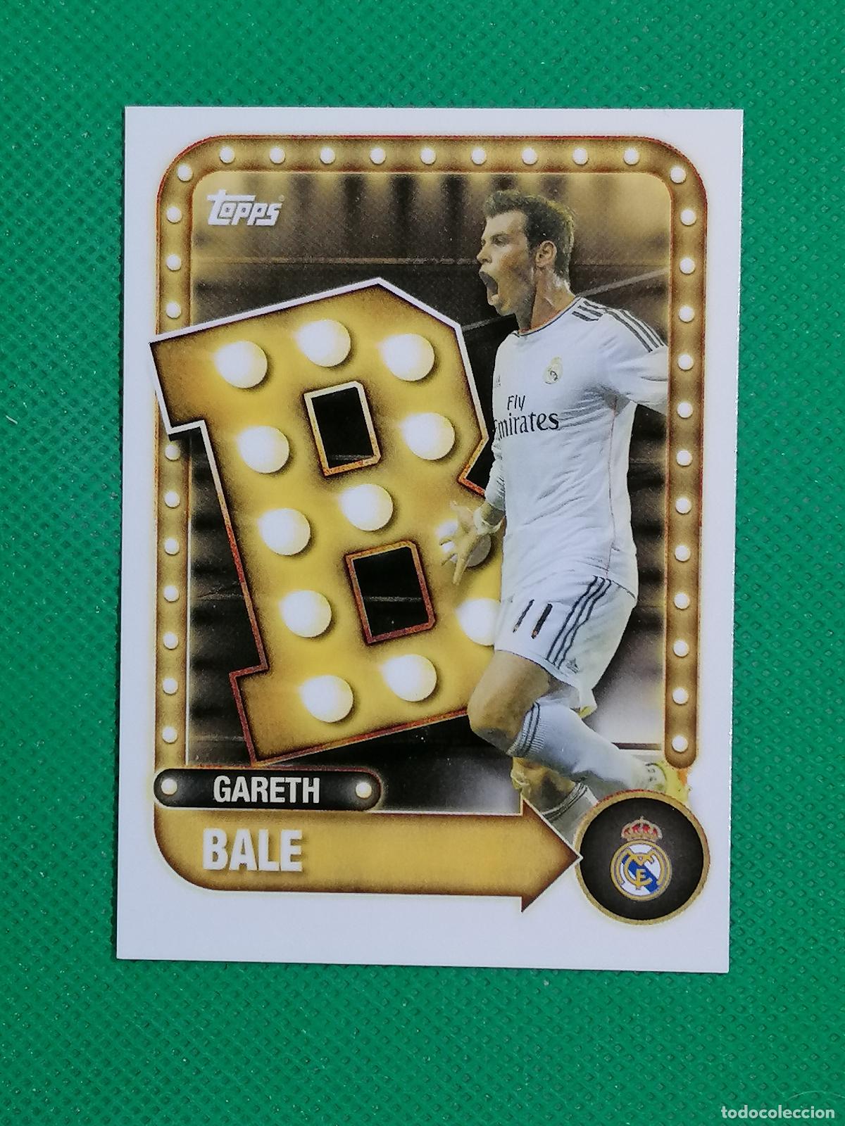 Fu&szlig;ball-Sticker: 30 GARETH BALE NAME IN LIGHTS ⚽ TOPPS REAL MADRID COLLECTOR TIN 25 26 2025 2026 ⚽