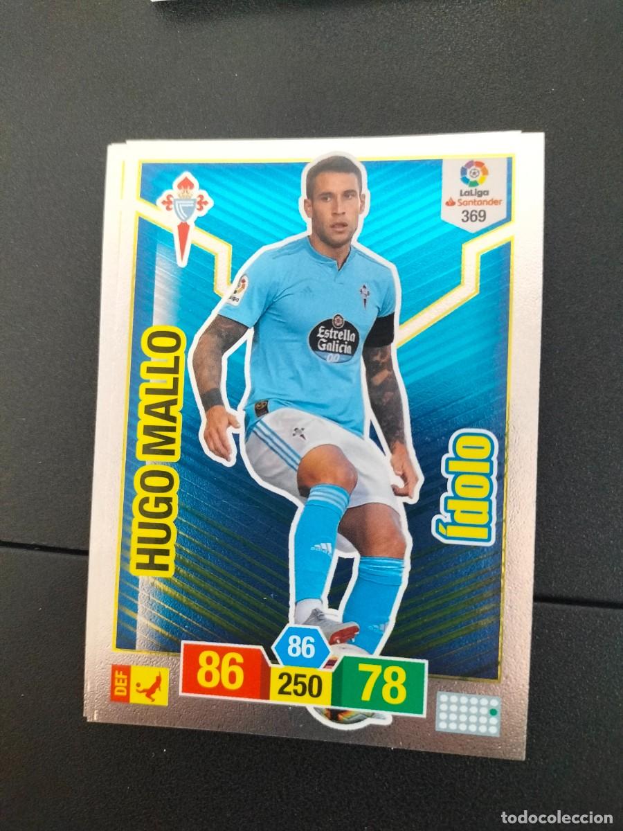 Cromos de F&uacute;tbol: 1 CROMO FICHA PANINI ADRENALYN TEMPORADA 18-19 2018-2019 R.C CELTA VIGO 369 HUGO MALLO ( IDOLO