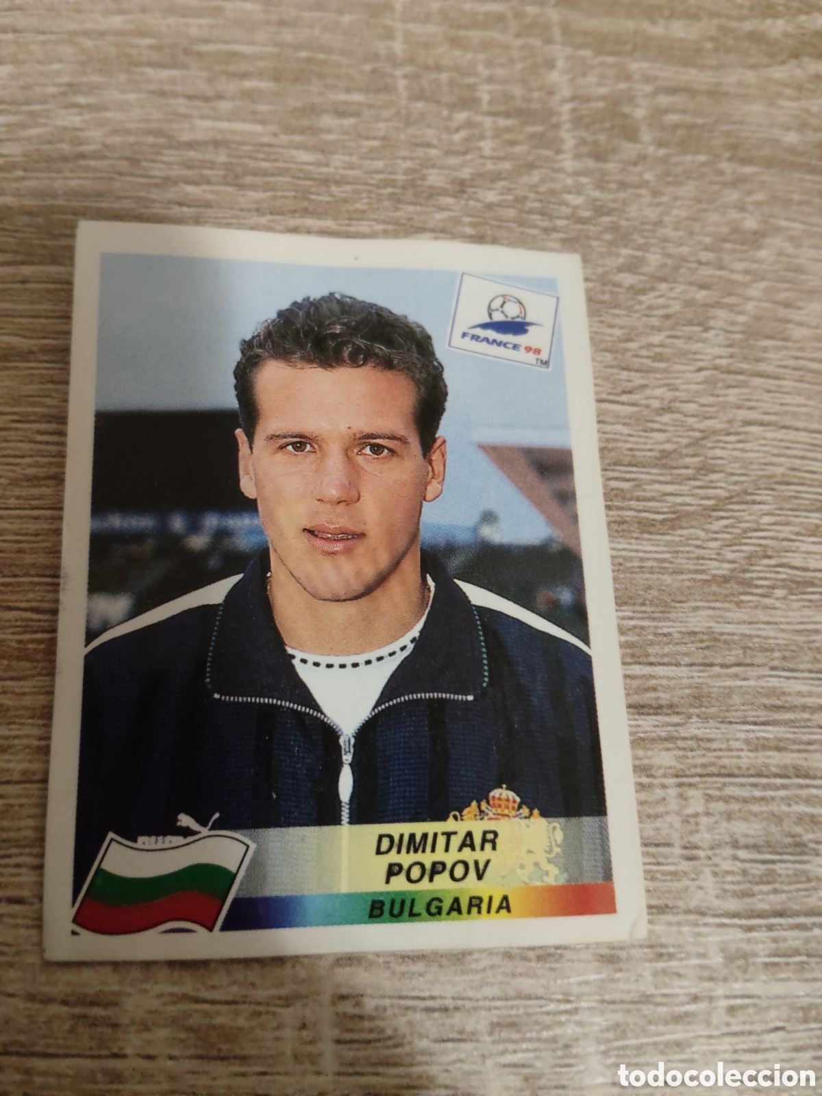 Cromos de F&uacute;tbol: Panini mundial Francia 98 298 Dimitar Popov