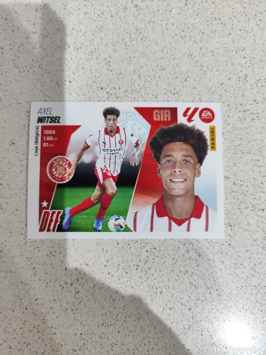 Cromos de f&uacute;tbol: CROMO N&Uacute;MERO 8 BIS COLOCA WITSEL GIRONA. LIGA ESTE 25/26. CUARTA EDICI&Oacute;N.