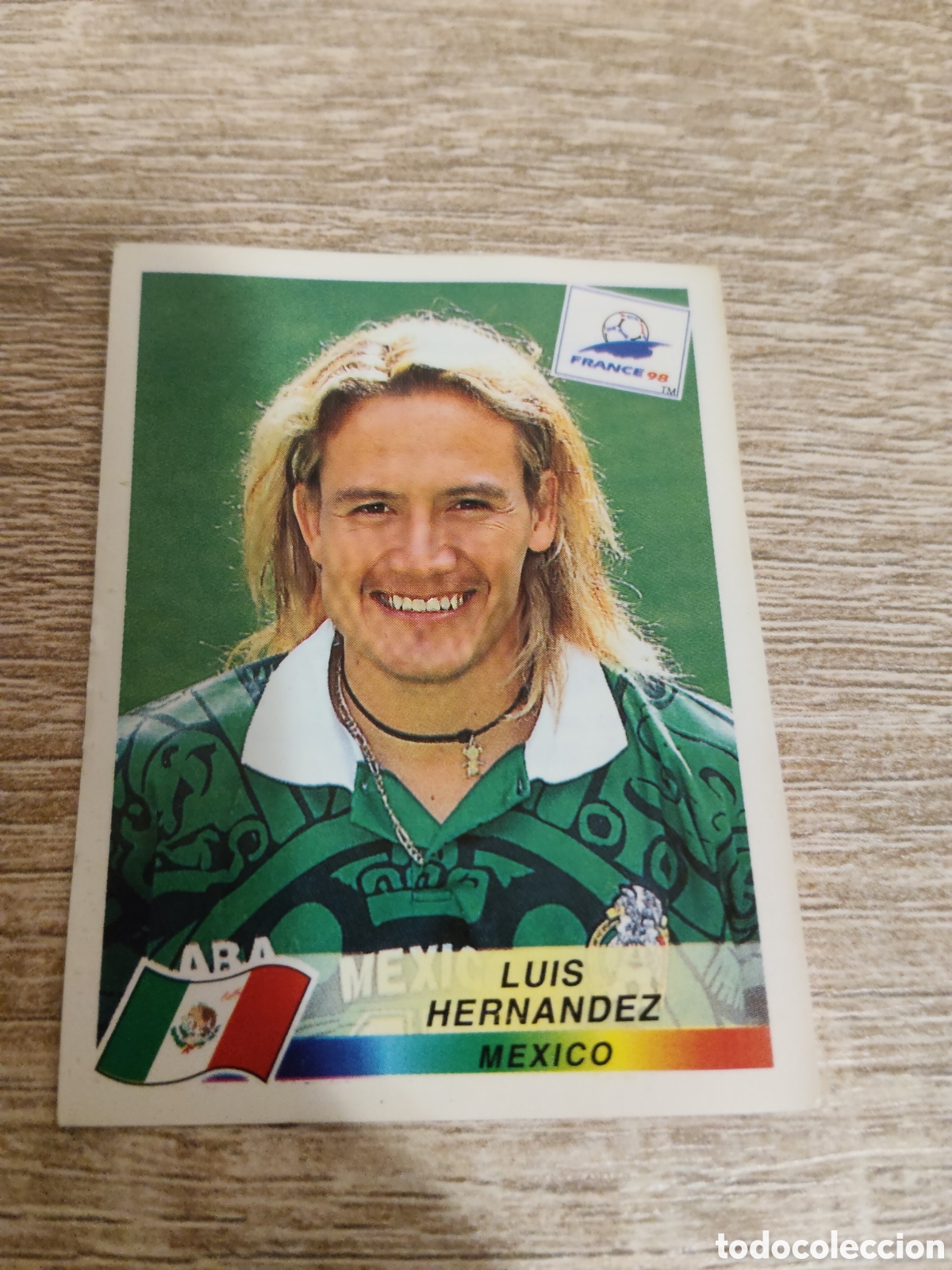 Cromos de f&uacute;tbol: Panini mundial Francia 98 367 Luis Hern&aacute;ndez