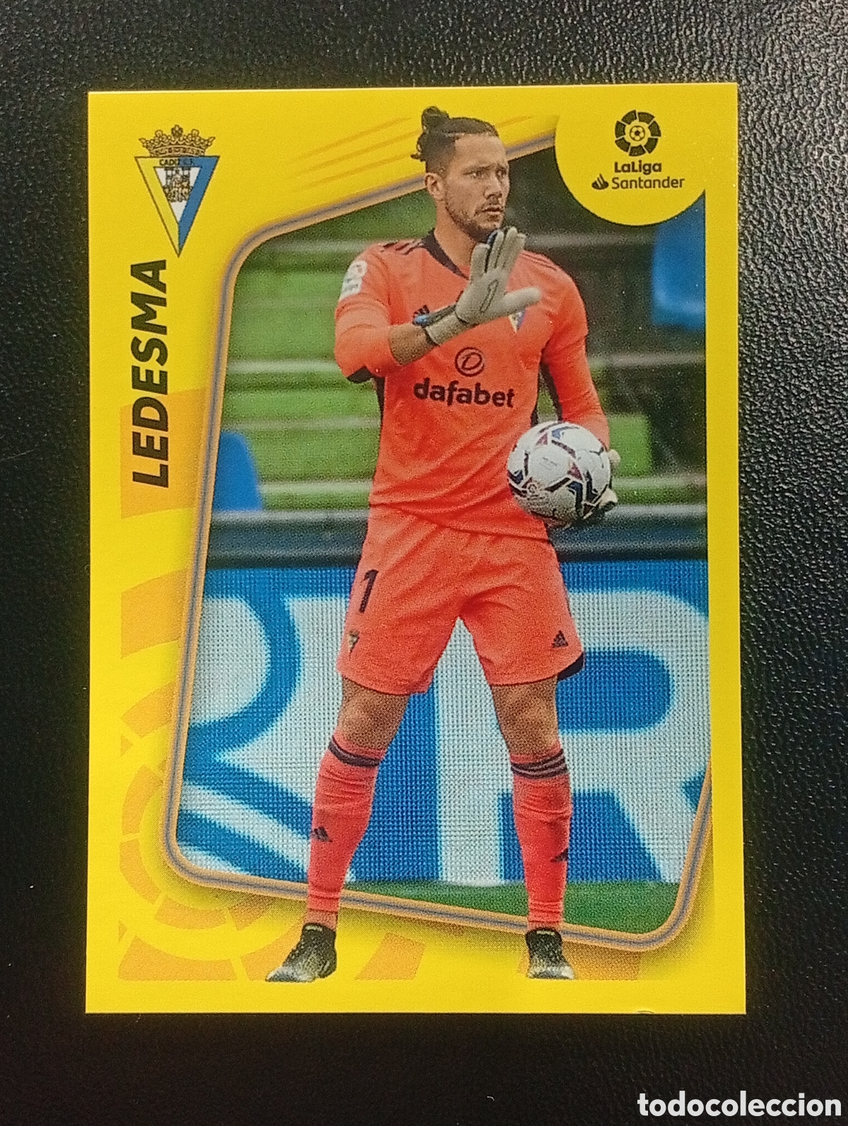 Fu&szlig;ball-Sticker: 3 LEDESMA CADIZ LIGA ESTE 2021 2022 21 22 CROMOS STICKERS CROMO PANINI TOPPS MEGACRACKS ADRENALYN