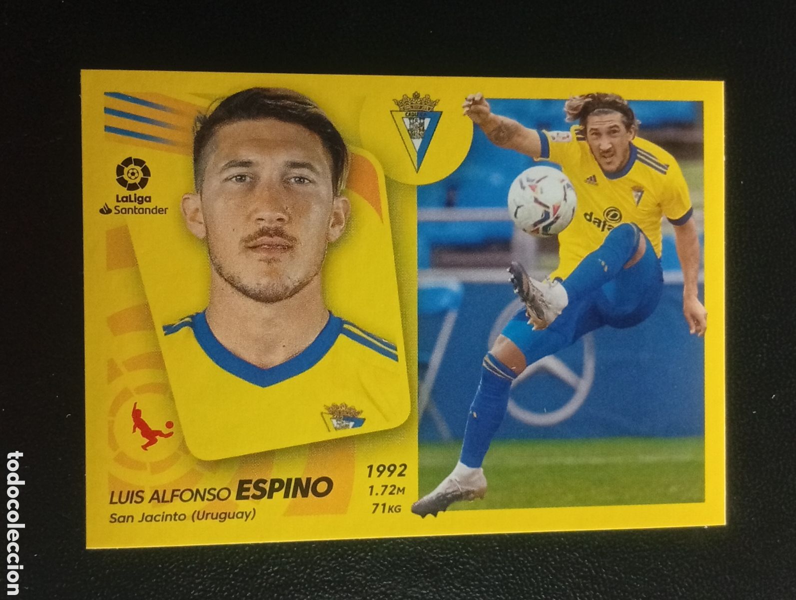 Figurine di Calcio: 11 ESPINO CADIZ LIGA ESTE 2021 2022 21 22 CROMOS STICKERS PANINI TOPPS MEGACRACKS ADRENALYN