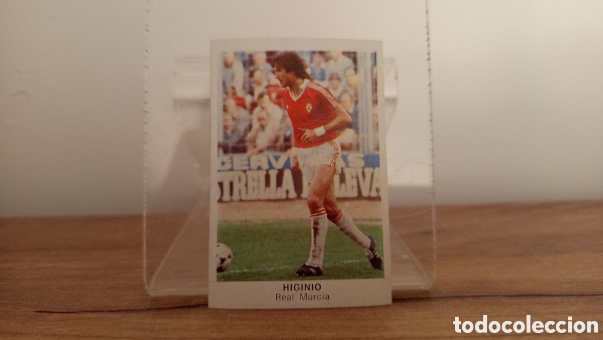 Cromos de F&uacute;tbol: ❇️ CROMO STICKER ⚽ HIGINIO MURCIA 83 84 1983 1984 F&Uacute;TBOL 84 CROMOS CANO SIN PEGAR ❇️