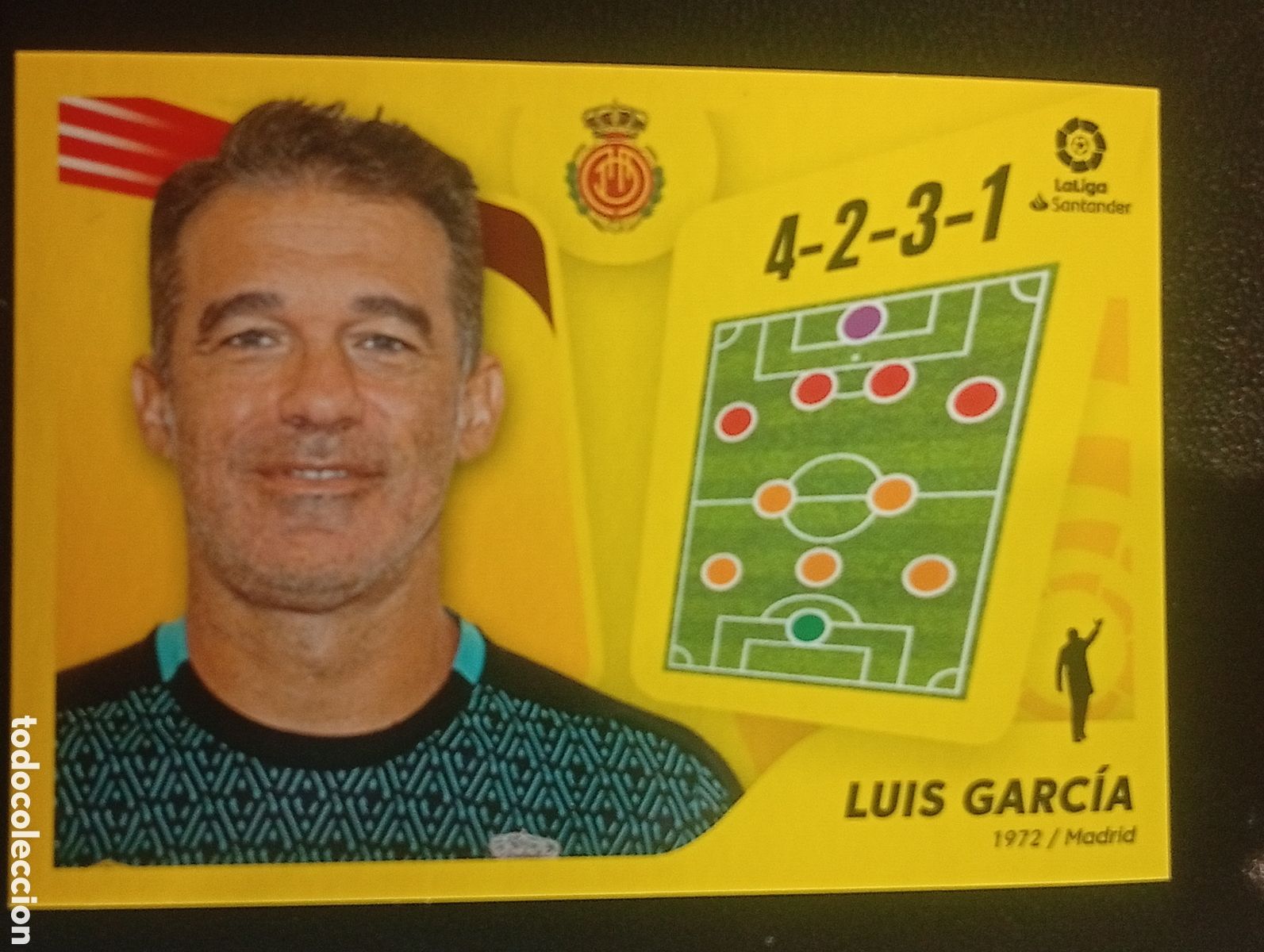 Fu&szlig;ball-Sticker: 2 LUIS GARCIA MALLORCA LIGA ESTE 2021 2022 21 22 CROMOS STICKERS PANINI TOPPS MEGACRACKS ADRENALYN