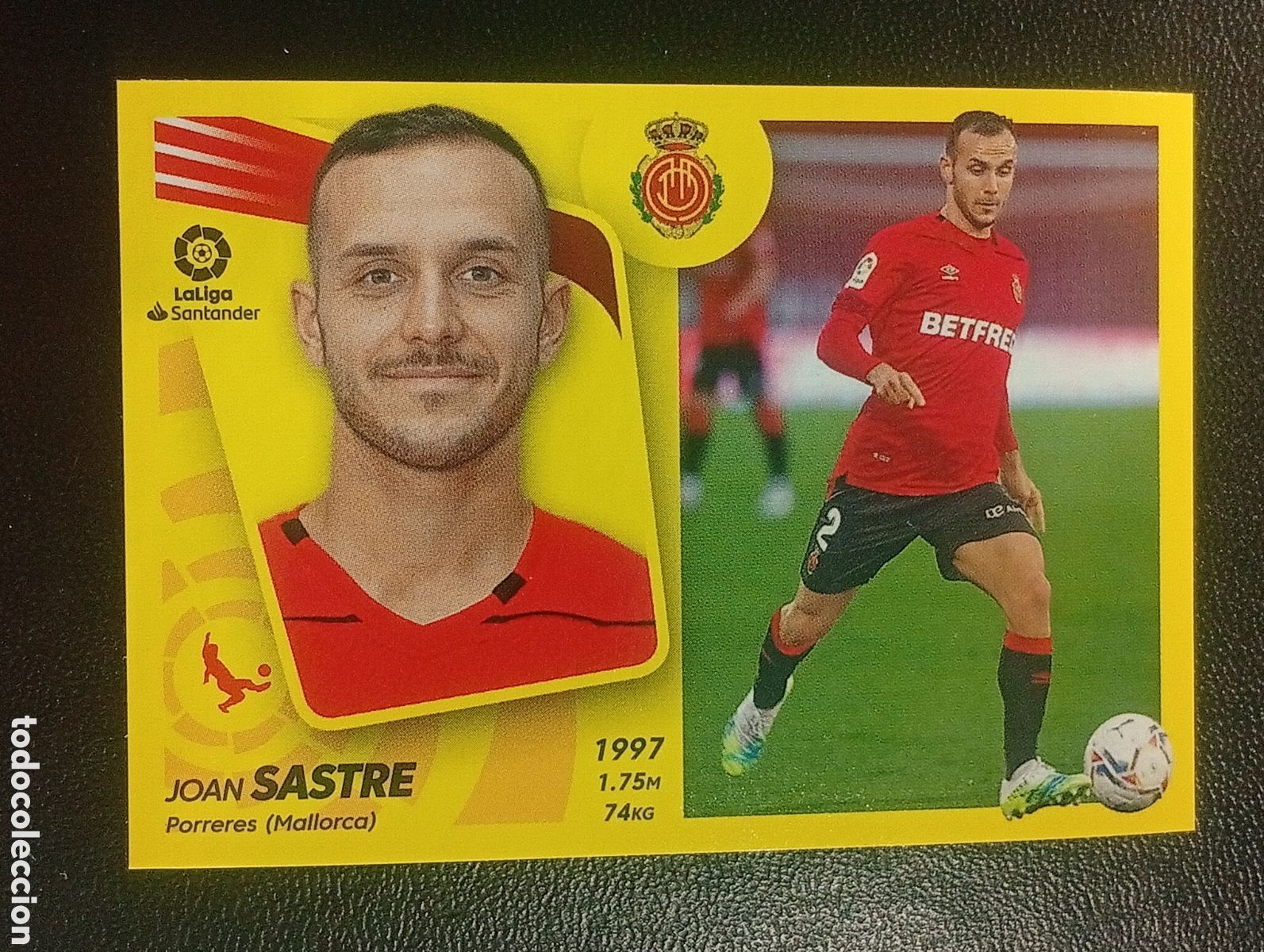 Cromos de F&uacute;tbol: 7 SASTRE MALLORCA LIGA ESTE 2021 2022 21 22 CROMOS STICKERS PANINI TOPPS MEGACRACKS ADRENALYN