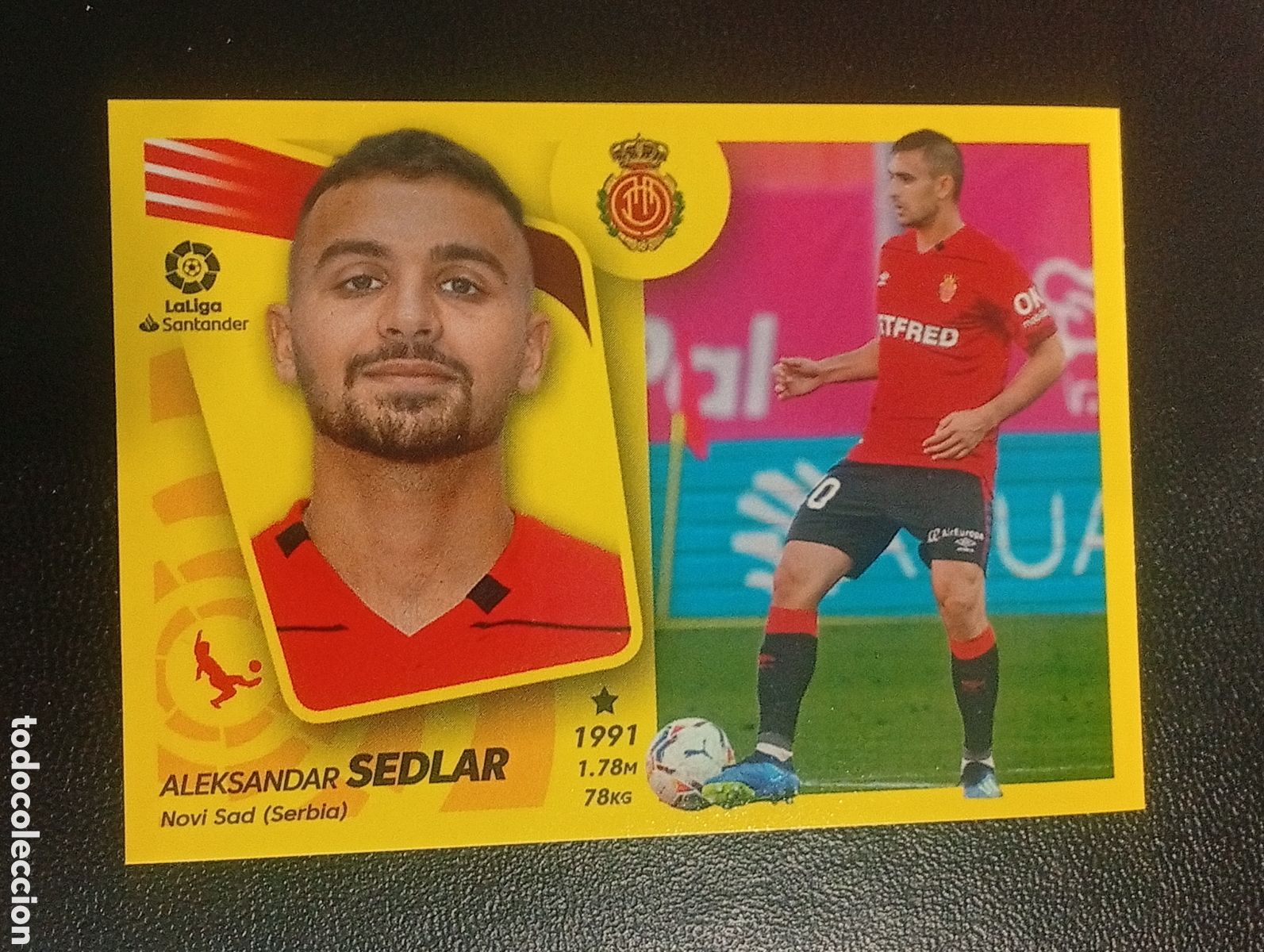 Fu&szlig;ball-Sticker: 10b SEDLAR MALLORCA LIGA ESTE 2021 2022 21 22 CROMOS STICKERS PANINI TOPPS MEGACRACKS ADRENALYN 10 B