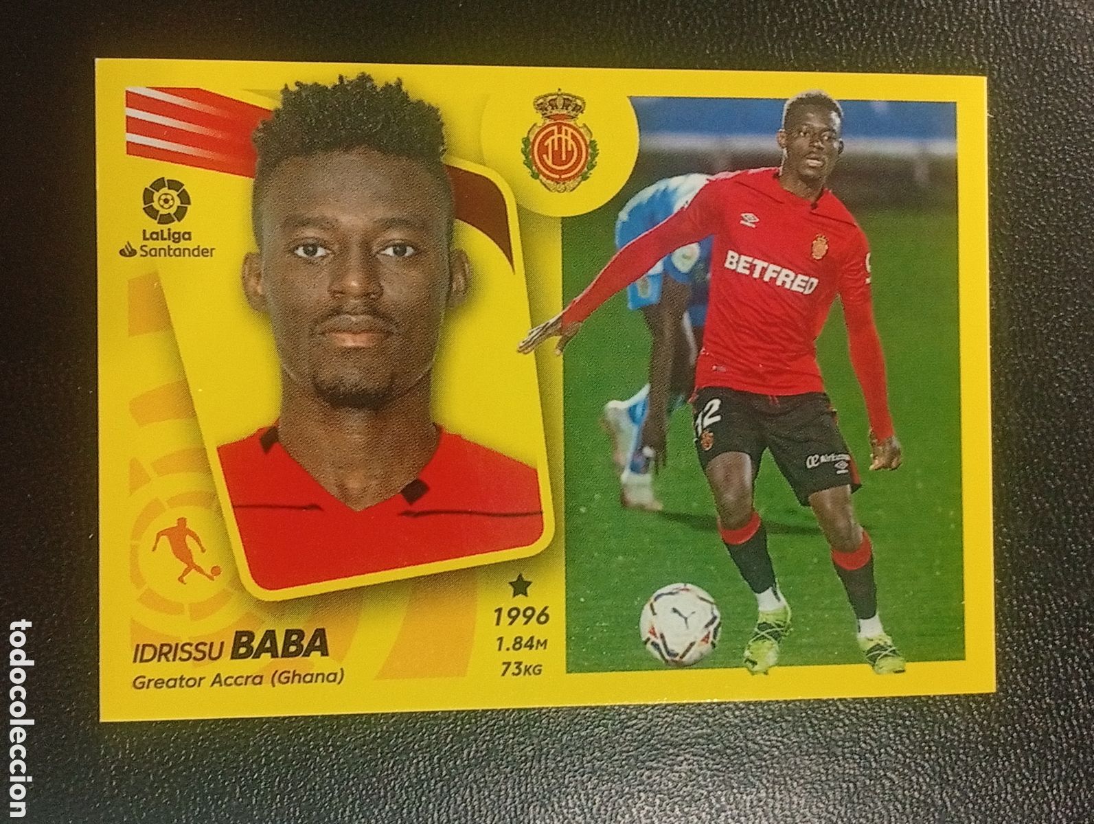 Cromos de Futebol: 14a BABA MALLORCA LIGA ESTE 2021 2022 21 22 CROMOS STICKERS TOPPS MEGACRACKS ADRENALYN 14 a