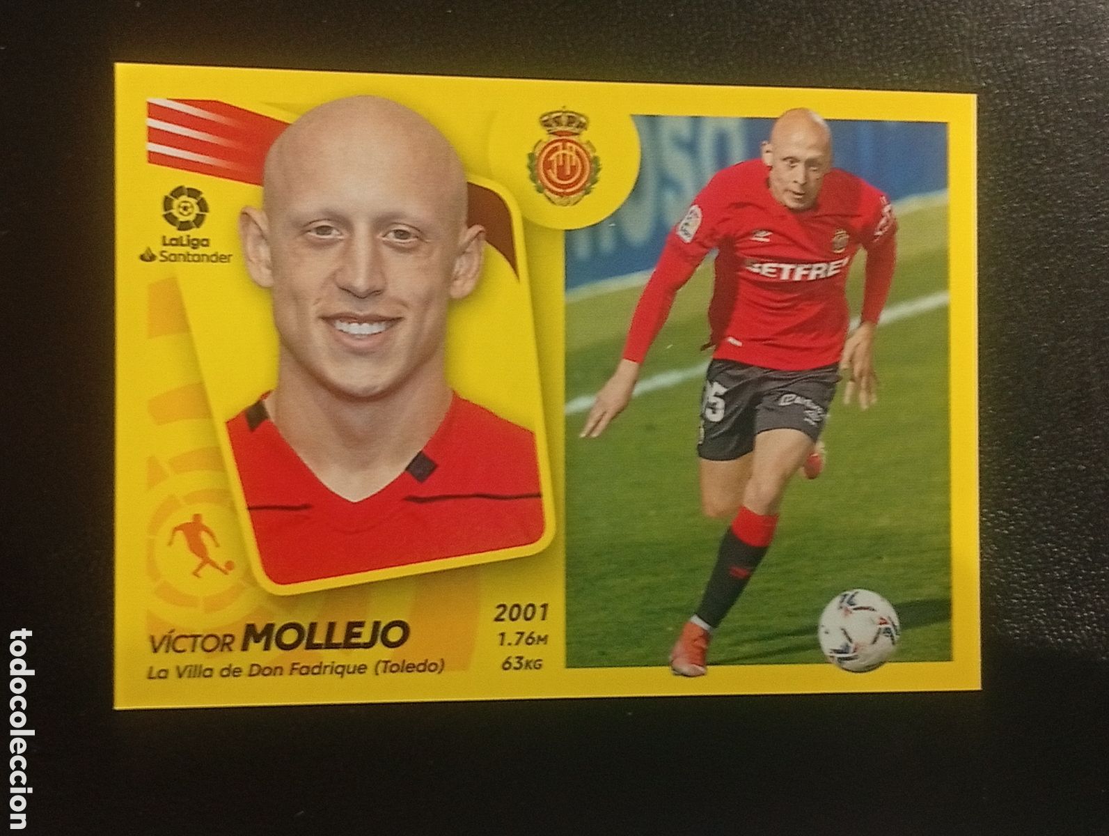 Figurine di Calcio: 16b MOLLEJO MALLORCA LIGA ESTE 2021 2022 22 CROMOS STICKERS TOPPS MEGACRACKS ADRENALYN 16 B