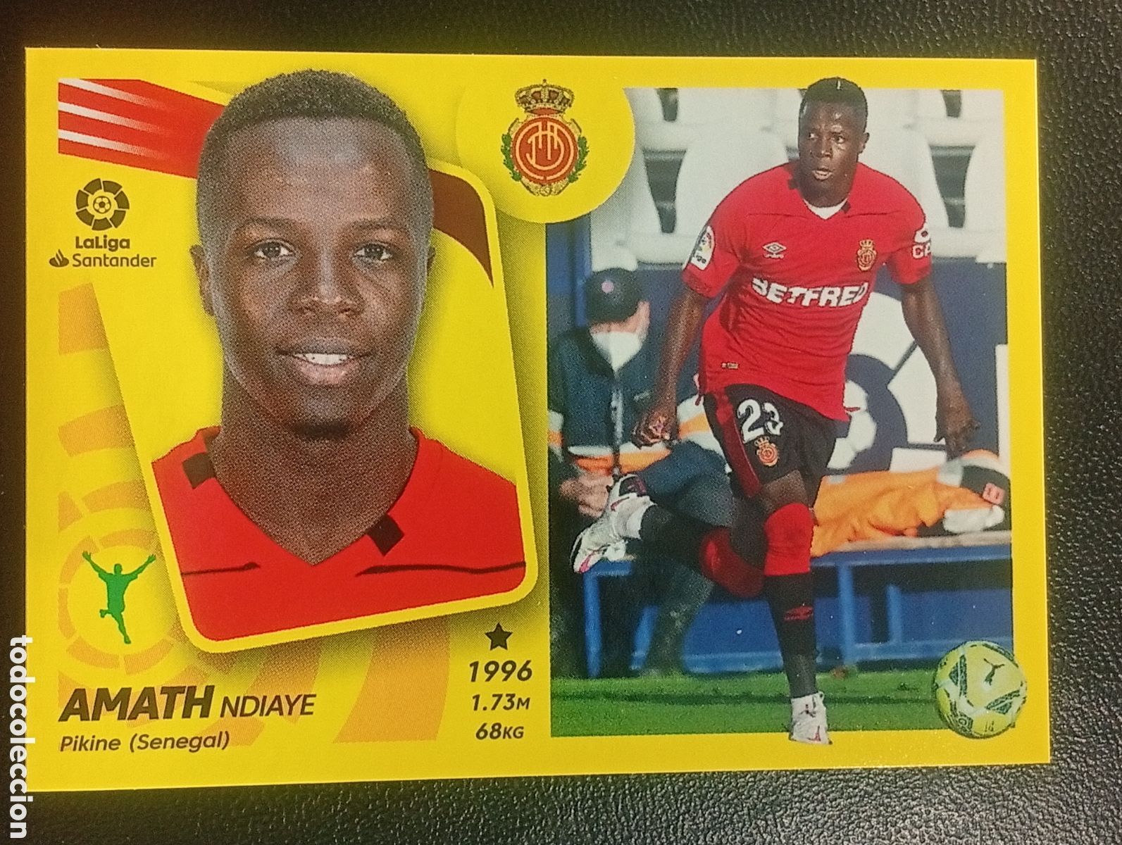 Fu&szlig;ball-Sticker: 20 AMATH MALLORCA LIGA ESTE 2021 2022 21 22 CROMOS STICKERS TOPPS MEGACRACKS ADRENALYN