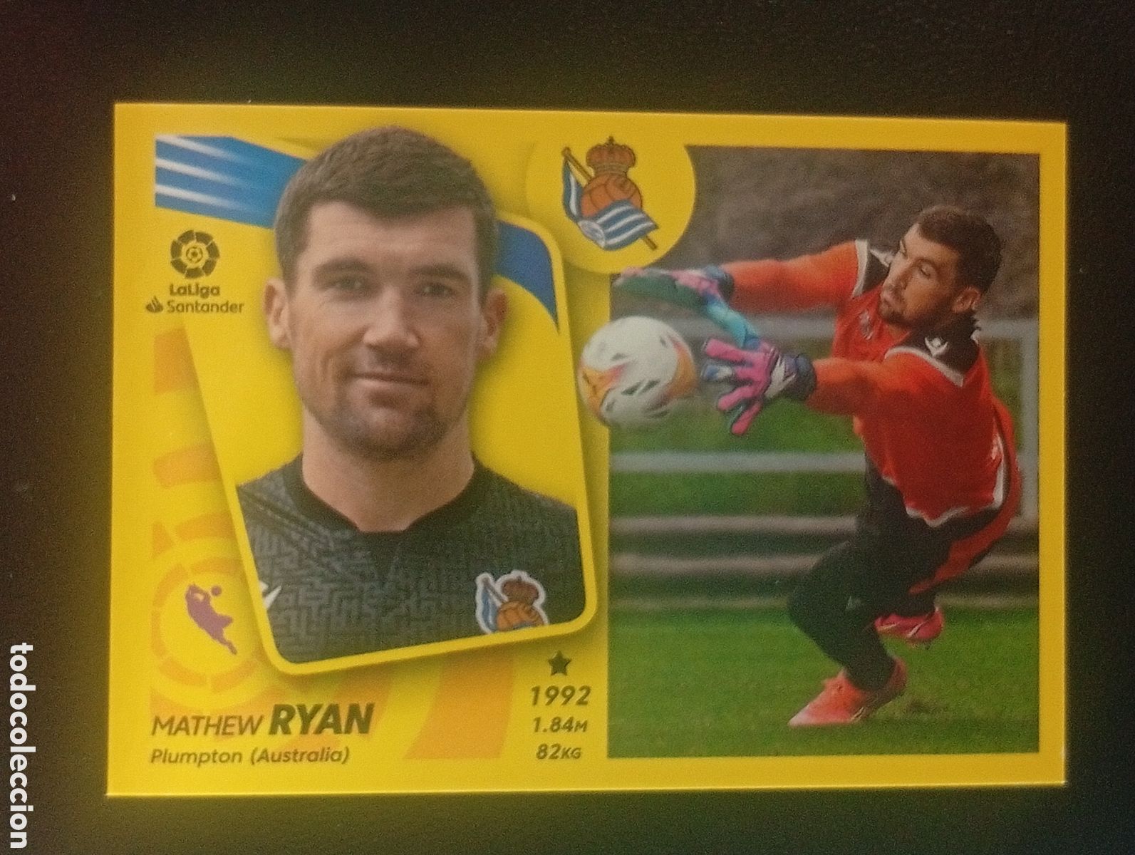 Figurine di Calcio: 6 RYAN REAL SOCIEDAD LIGA ESTE 2021 2022 21 22 CROMOS TOPPS MEGACRACKS ADRENALYN